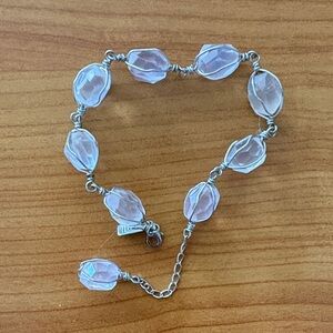 J. Jill Silver Bracelet with Translucent Beads